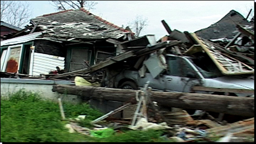 Destroyed Houses